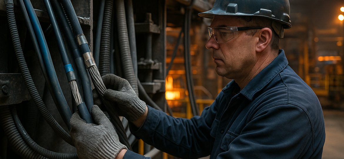 انتخاب کابل مناسب در صنعت فولاد